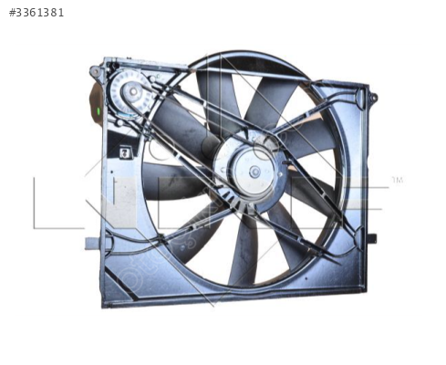W220 S320 S400 S500 1998-2001 Komple Fan Kayışlı NRF A2205000093