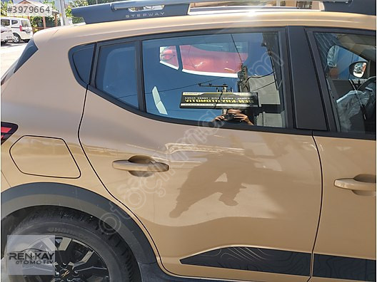 DACİA SANDERO STEPWAY SAĞ ARKA KAPI ORJ SÖKME HATASIZ RENKAY OTO