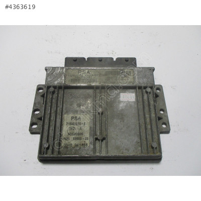 Peugeot 206 1.4 Motor Beyni 9643782480 9637706180-04 S2000-23