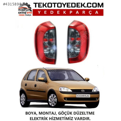 CORSA C ARKA STOP SAĞ SOL 2001 VE ÜZERİ / KAMPANYA