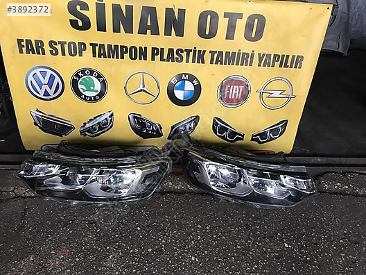 CİTROEN C ELYSEE SAĞ SOL MAKEJLI FAR ORJİNAL ÇIKMA HATASIZ