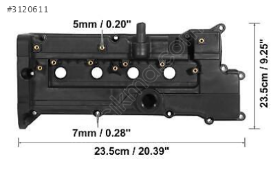 KÜLBÜTÖR KAPAK HYUNDAI ACCENT ERA 06-11 1.6 22410-26860 PİYANO Mİ