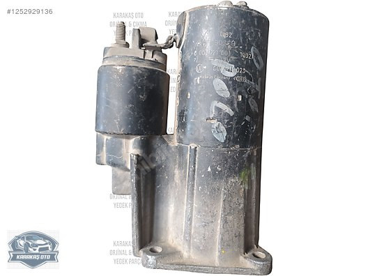 VOLKSWAGEN POLO MARŞ MOTORU DİNAMOSU ORJİNAL ÇIKMA 001911023