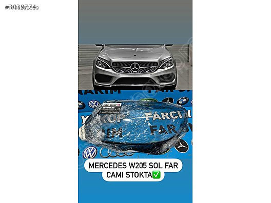 MERCEDES C205 C200 C180 SOL FAR CAMI FAR TAMİRİ