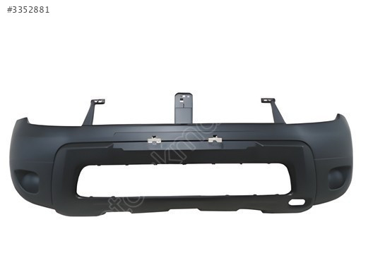 DACIA DUSTER 2010-2017 ARASI ÖN TAMPON SİYAH (SİS DELİKSİZ)