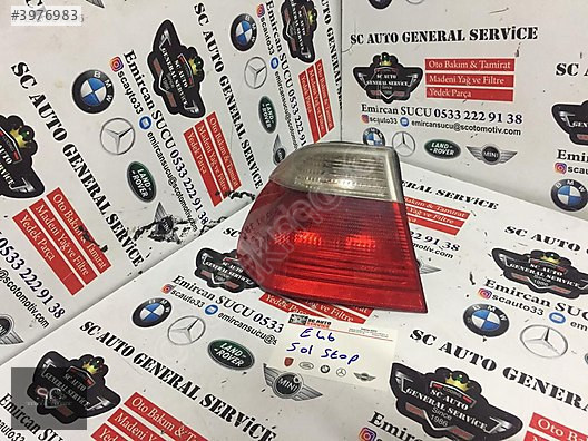 BMW 3 SERİSİ E46 SOL DIŞ STOP