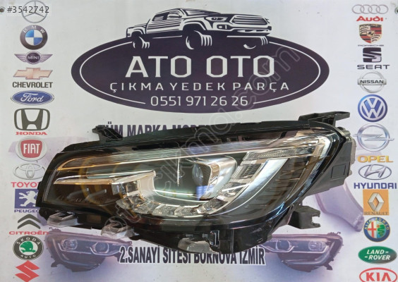 MG ZS EV ORJİNAL ÇIKMA SOL  FAR