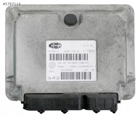 Fi̇at Panda 2003 1.1 Motor Beyni / 51793113 / 61601.125.02