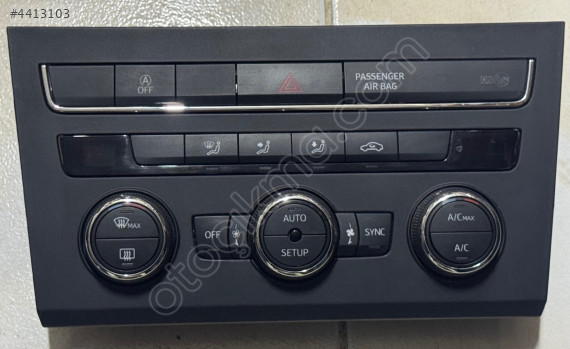 5F0907044D Seat Leon Klima Paneli ve Çerçevesi