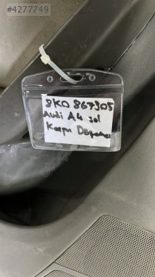 AUDİ A4 09-16 ÇIKMA KAPI DÖŞEMESİ - SOL ARKA -  8K0867305