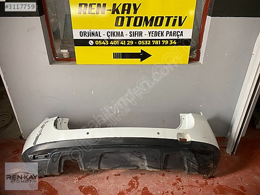 850220033R DACİA DUSTER 2010 - 17 ARKA TAMPON ORJ ÇIKMA RENKAY
