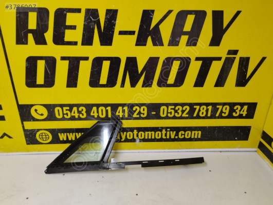 833006870R RENAULT CLİO 5 SAĞ ÖN KELEBEK CAMI ORJ ÇIKMA RENKAY