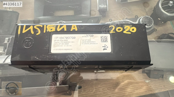 84703790 OPEL İNSİGNİA B KLİMA KONTROL BEYNİ BURSA MG