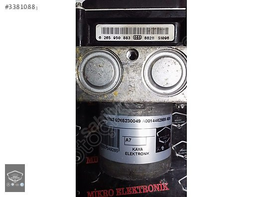 0265950883 0265230049 MERCEDES SPRİNTER ABS BEYNİ