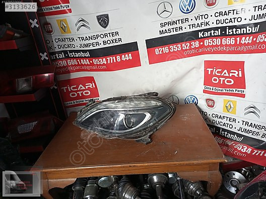 MERCEDES W246 LEDLİ SOL FAR ORJİNAL ÇIKMA
