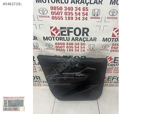 TOYOTA CHR SOL ÖN KAPI DÖŞEMESİ ÇIKMA ORJİNAL YEDEK PARÇA 16-23