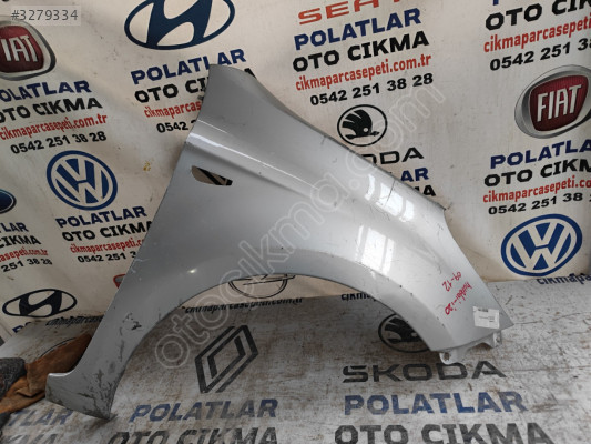 Hyundai i20 sağ ön çamurluk orijinal grî hasarsız 2009-2012
