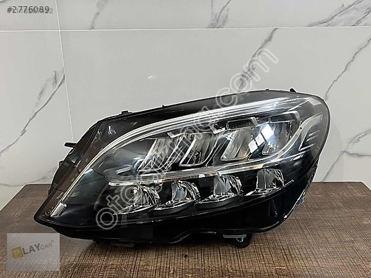 MERCEDES C SERİSİ W205 LED MAKYAJLI KASA SAG SOL FAR 6 PİM