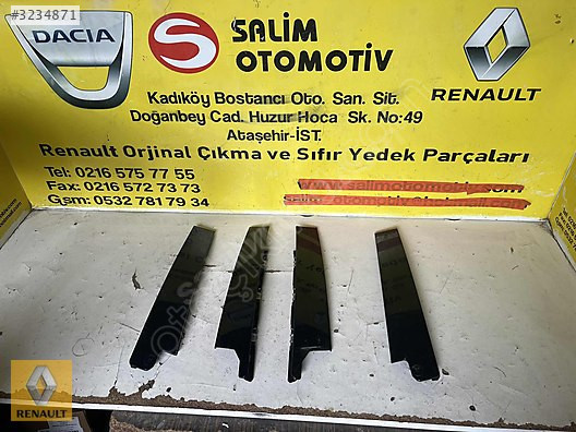 802848649R RENAULT MEGAN 4 SAĞ ÖN KAPI DİREK BANDI ORJ
