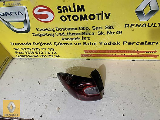 Orjinal Çıkma Renault Captur Sol Stop - Salim Otomotiv