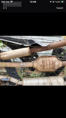 Renault megane 1 orta susturucu