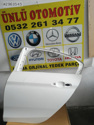 Orijinal Çıkma 2018-2022 Fiat Egea Sol Arka Kapı
