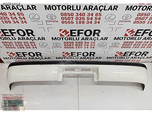 TOYOTA CORONA ARKA TAMPON ÇIKMA ORJİNAL YEDEK PARÇA