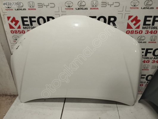 TOYOTA COROLLA MOTOR KAPUTU ÇIKMA ORİJİNAL PARÇA