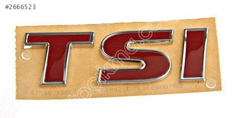 VW EOS GOLF TIGUAN 11-18 ARKA BAGAJ TSI YAZISI 1Q0853675Q GQF