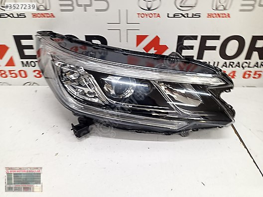 HONDA CRV ORJİNAL ÇIKMA SAĞ ÖN FAR 17+