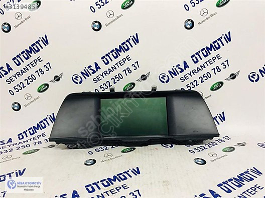 BMW 5 SERİSİ F10 KASA MERKEZİ BİLGİ EKRANI ORJ ÇIKMA 65509241825