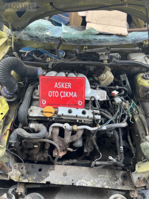 Corsa b 1.6 16 valf komple motor