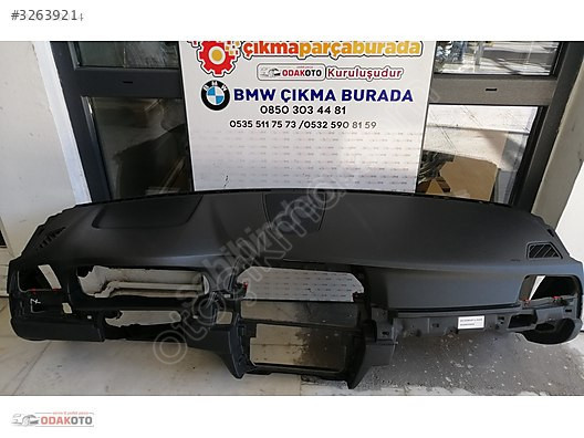 Bmw F10 5 Serisi (SİYAH) Çıkma Torpido Temiz İşlemsiz