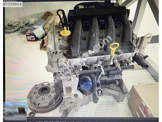 OTO CEM DEN RENAULT CLİO 3 MODUS K4M 1.6 16V SIFIR KOMPLE MOTOR
