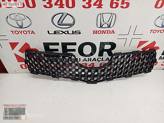 TOYOTA YARİS ÖN PANJUR ÇIKMA ORİJİNAL PARÇA 2006-2008