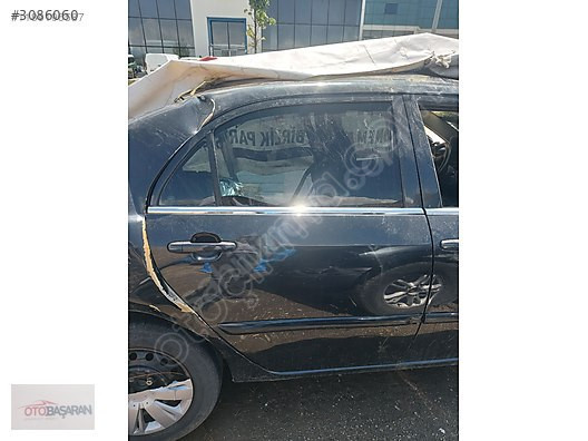 TOYOTA COROLLA 2002-2007 ÇIKMA SAĞ ARKA DOLU KAPI