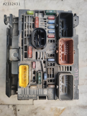 Citroen Berlingo BSM-R03-00 R03 Sigorta Kutusu 9675878080