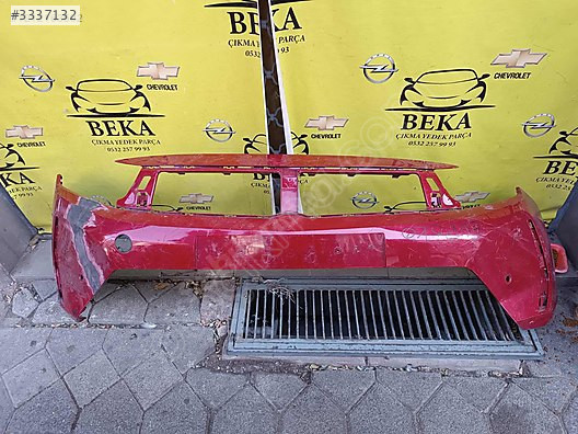 OPEL CORSA F ÖN TAMPON KIRMIZI ÇIKMA ORJİNAL YEDEK PARÇA