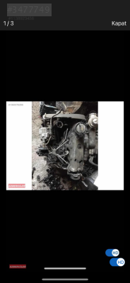 Volkswagen Golf 4 Bora 1.9TDİ ALH AGR DOLU MOTOR