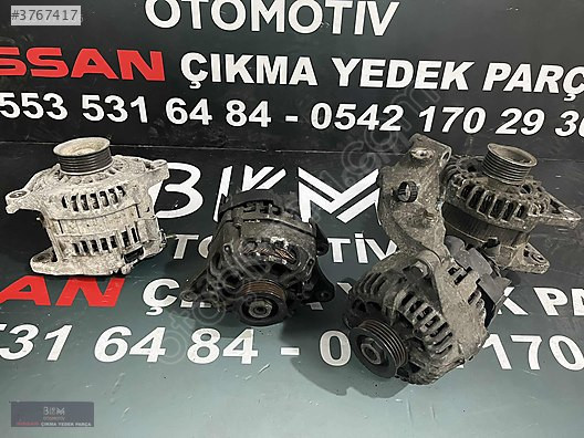 Nissan Terrano şarj dinamosu