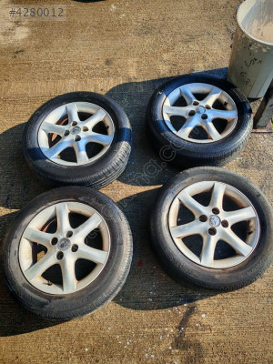 TOYOTA COROLLA 2002-2007 SOL PAKET 4 ADET ÇELİK JANT
