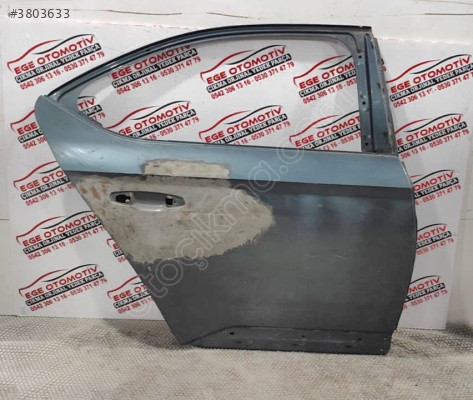 2015/2021 SKODA SÜPERB GRİ SAĞ ARKA KAPI ORJINAL