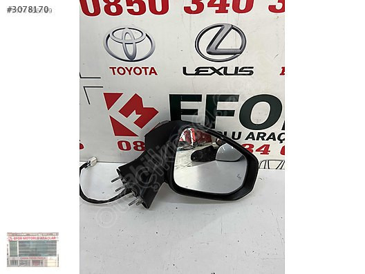 TOYOTA COROLLA CROSS SAĞ AYNA ORJİNAL YEDEK PARÇA 23-24