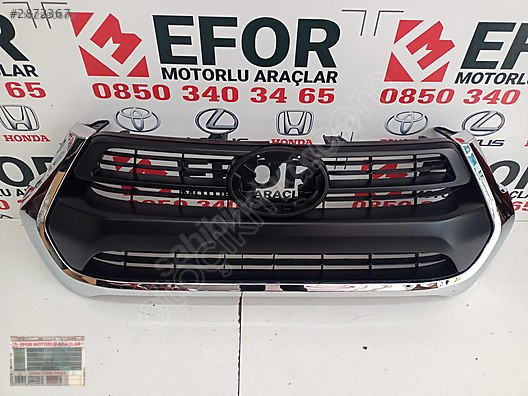 TOYOTA HİLUX REVO SIFIR ÖN PANJUR KROM 21-23 OEM:53100-YP250