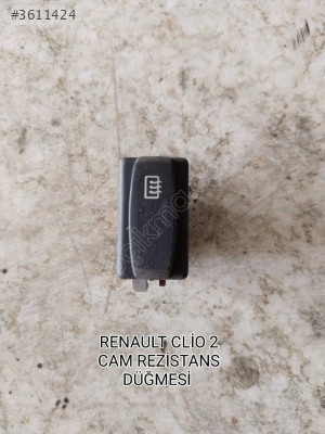 RENAULT CLİO 2 ORJİNAL CAM REZİSTANS DÜĞMESİ