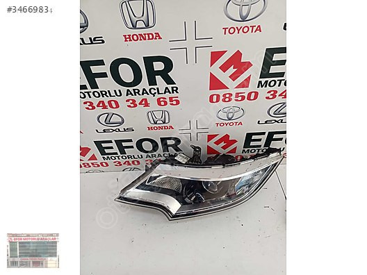 HONDA CIVIC FK2/3 ORJİNAL ÇIKMA SOL ÖN FAR 16-18