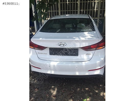 HYUNDAİ ELENTRA 2017 KESME TAVAN ÜÇEL OTO ÇIKMA BURSA