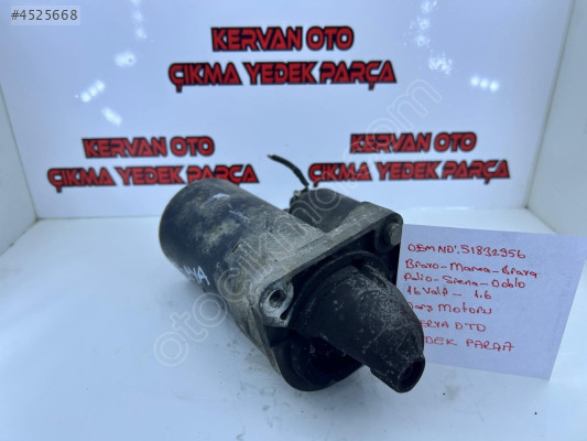 FİAT SİENA 1.6 VALF - 1.6 MARŞ MOTORU