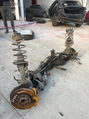 SKODA FABİA 1.4 2001 MODEL SAĞ SOL AMORTİSÖR VE AMORTİSÖR YAYI