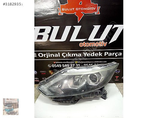 2015-2019 Nissan qasqai sol ön far çıkma